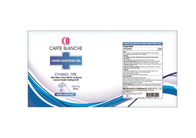 Carte Blanche Hand Saniziter Gel (Hand Sanitizer Gel)